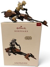 Hallmark Keepsake Star Wars A Wild Ride On Endor 2019 NYCC Ornament MAGIC Sound