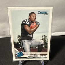 2019 Panini Donruss Rated Rookie #308 Josh Jacobs (RC) Raiders