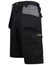 Heavy Duty Work Shorts Multi-Pocket Utility Shorts Men Comfortable & Durable