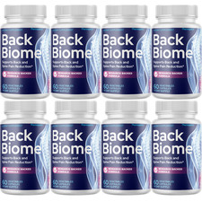 Back Biome Back Support Supplement, 8 Bottles Genuine Spine Health Formula