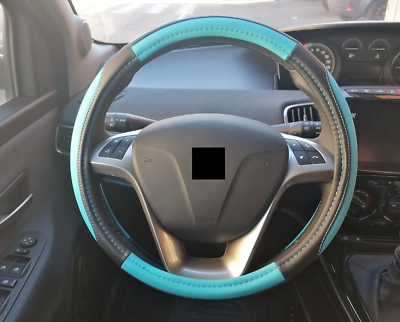 PER ISUZU MAGO 89-98 Perforata Copertura Del Volante IN Pelle Rosso