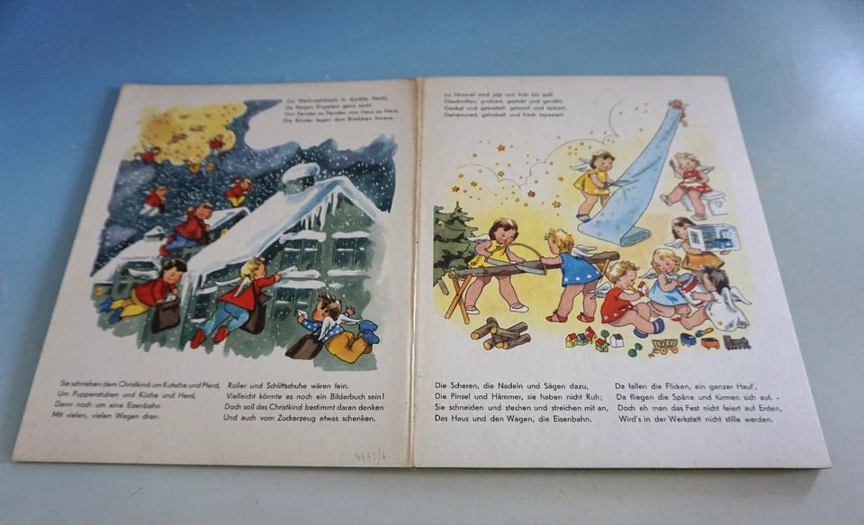 Vintge Kinderbuch Buch Bilderbuch Es Weihnachtet Sehr Pestalozzi 1950 (F025-530) - Bild 2 von 4