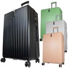 Großer Reisekoffer 100 Liter + Dehnungsfuge Trolley 4 Rollen Hartschalenkoffer