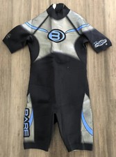 Bare Wetsuit Black Blue Spring Shorty 2/2mm Plazma Power Stretch Mens Large