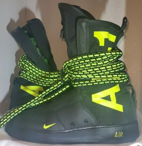 Nike SF Air Force 1 High Black Volt 