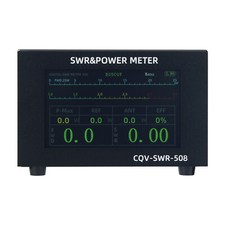 CQV-SWR-508 Digital SWR/ Power Meter 200W 1.8-54MHz 4.3-in Standing Wave Meter