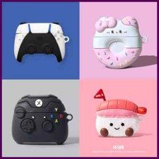 3D Earphone Case for AirPods 4 2024 Avocado Game Controller Cover for AirPods