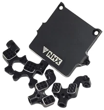NHX RC Aluminum Front & Rear Shock Tower w/ Receiver Mount : SCX24