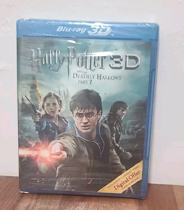 Harry Potter 3D blue-ray The Deathly Hallows Part 2 Limited Digital New Sealed  - Image 2 of 4