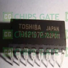 5PCS TD62107P Encapsulation:DIP-16,4CH HIGH-CURRENT DARILGTON SINK DRIVER