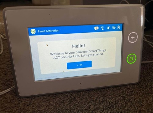 Samsung SmartThings ADT Home Security Hub F-ADT-HUB-1 + Charger - Picture 2 of 5