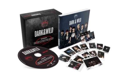 防弾少年団(BTS) - BTS 防弾少年団 dark&wild サイン アルバム BTS [DARK & WILD] 1st Album CD+Photo Book+2p Photo Card K-POP