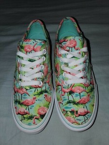 flamingo sneakers vans