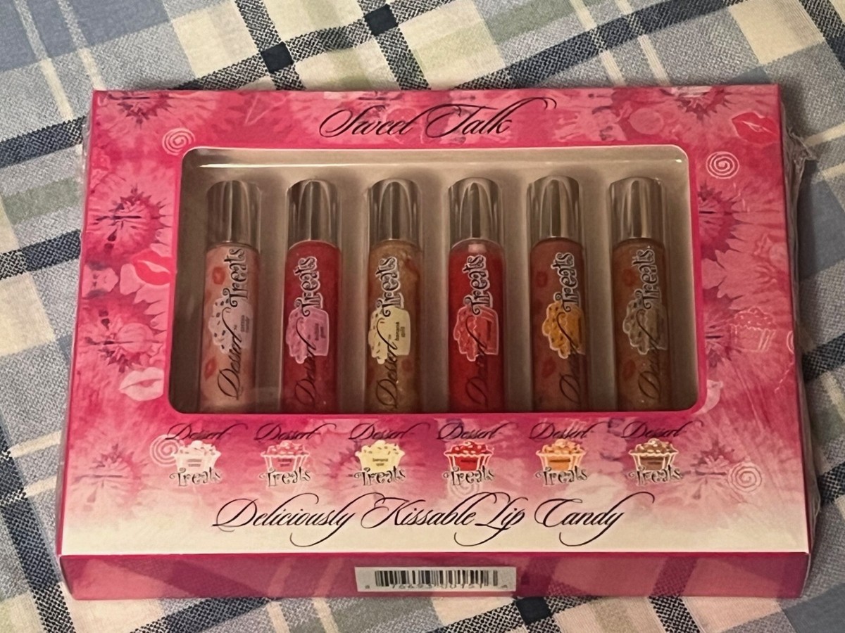 New Jessica Simpson Dessert Treats Sweet Talk Lip Candy Gloss Gift Set  PCS