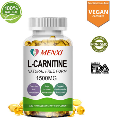l carnitina natural L-Carnitine 1500mg, High Potency Supports Natural Energy Production 4 bottles