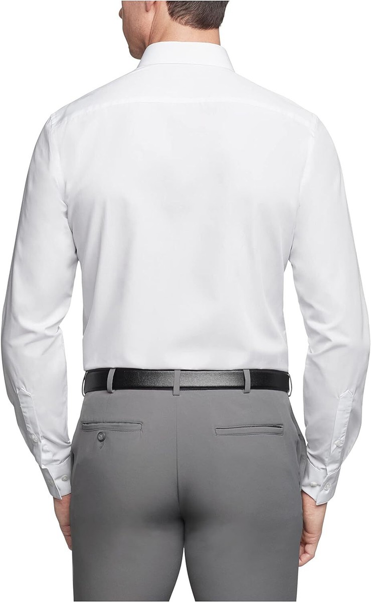 van heusen men's classic fit poplin dress shirt Van Heusen Men's Classic-Fit Poplin Dress Shirt