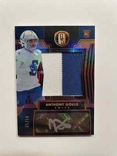 2024 Panini Gold Standard Anthony Gould Rookie Jumbo Platinum Patch Auto # 05/10