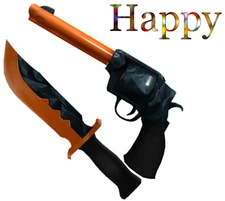 CARVED SET🧡🖤LIGHTNING FAST DELIVERY🧡🖤MM2 COLLECTIBLE SET ROBLOX 2 ITEMS