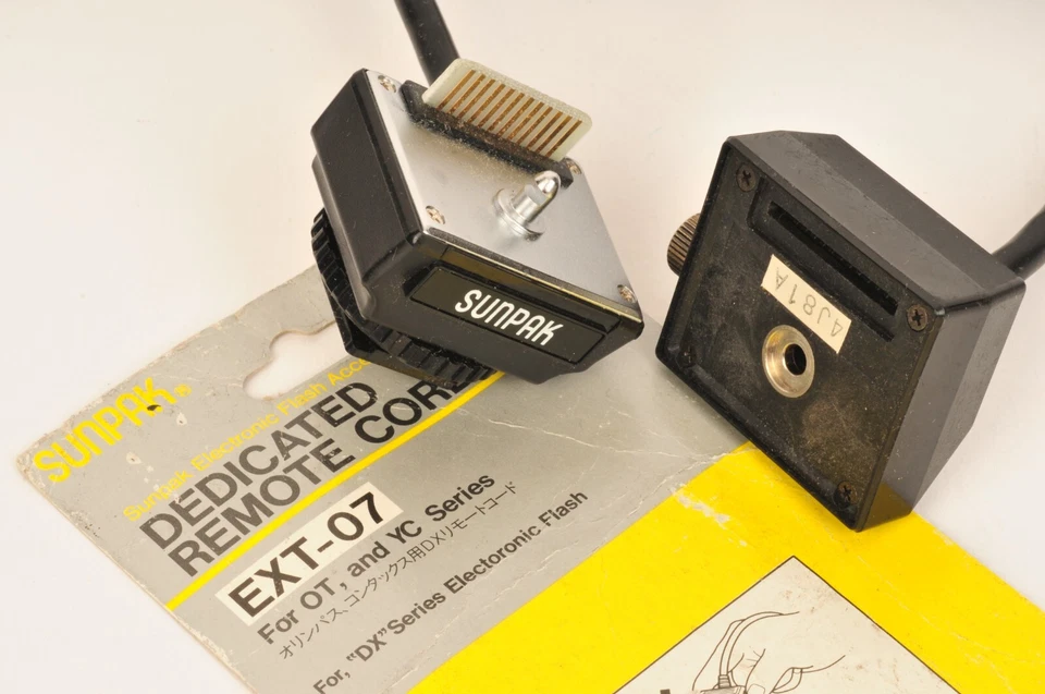 Sunpak Dedicated Remote Cord EXT-07 For OT and YC Series - Image 3 of 4