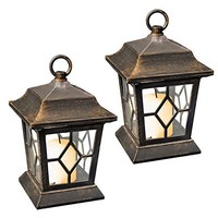 Gardenkraft 18420 Table/hanging Led Solar Flickering Candle Lantern Lights (pack Gardenkraft 18420 Table/hanging Led Solar Flickering Candle Lantern Lights (pack