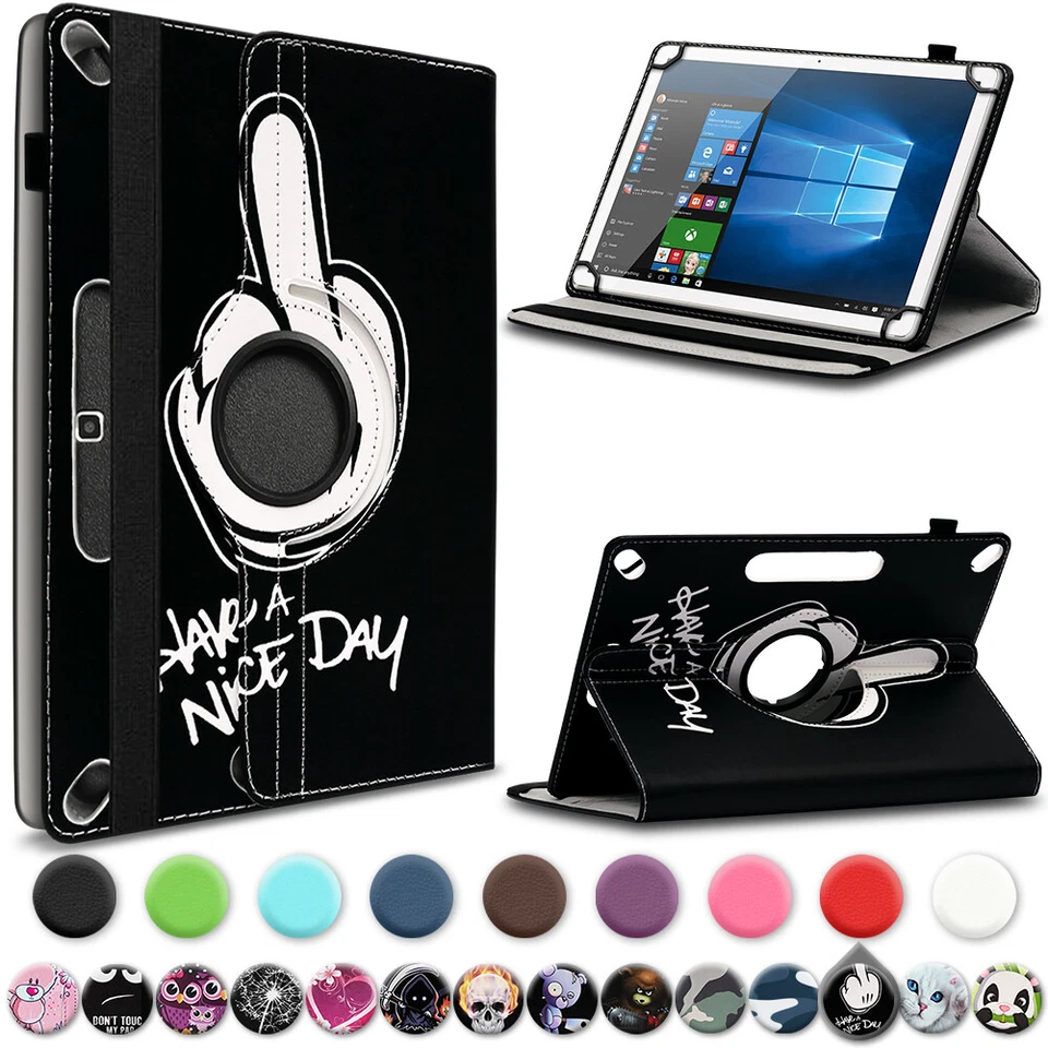 Tablet Hülle für Jay-Tech G10.10 Tasche Schutzhülle Schutz Case 360° Drehbar - Bild 2 von 4