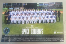 SUGAR LAND SPACE COWBOYS 2024 GAME PROGRAM (HOUSTON ASTROS)