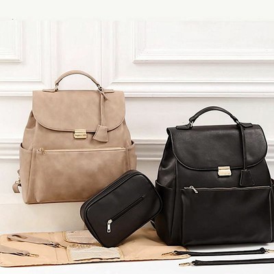 baby leather backpack