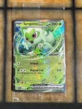 Pokemon Sprigatito EX SVP 087 Black Star Promo Ultra Rare Factory Sealed