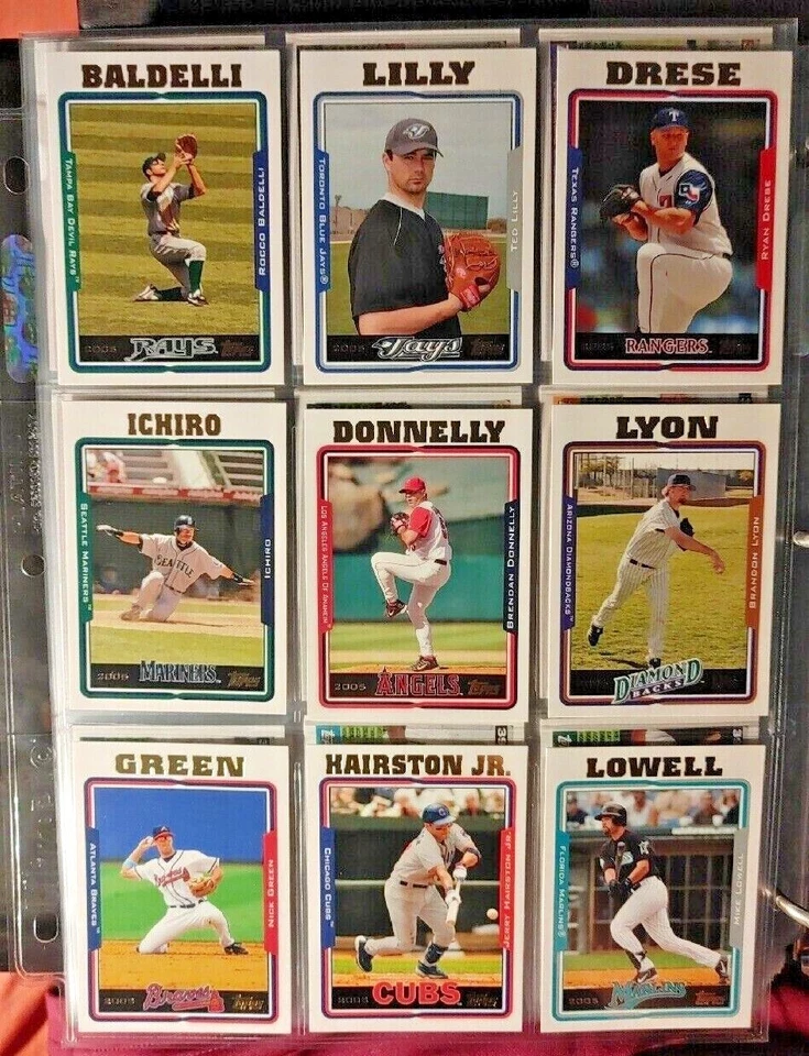 2005 Topps base cards 401-600 Pick from drop down list - Image 3 of 3