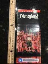 Disneyland Park 2017 CHRISTMAS IT'S A SMALL WORLD Park Map and Guide 11/10/17