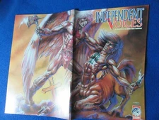 INDEPENDANT VOICES #3  SIGNED   DEATH OF MYTH COVER BY O'BARR & LINSNER  2001