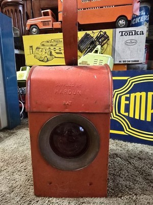 Vintage Chalwyn Railway Railroad Traffic Kerosene Lantern Made in England Rare
