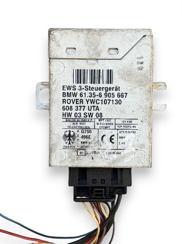 BMW E46 EWS 3 III Wegfahrsperre Steuergerät Immobilizer ECU 61.35‑6905667