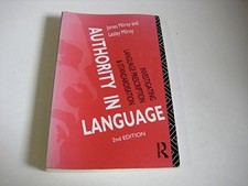 Authority in Language: Investigating Language Description or Standardisation (L