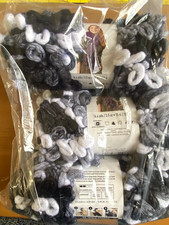 SALE! Yarn Laine Loops Boucles, Black Pepper,...