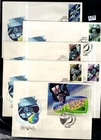 /// RUSSIA 1993 - 6 FDC - SPACE