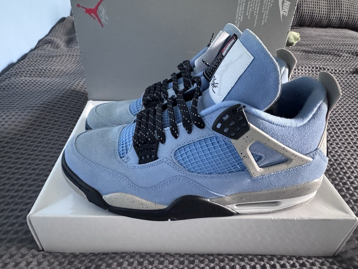 Jordan Air Jordan 4 Retro University Blue Men's Sneakers 2021