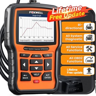 Foxwell NT510 Elite Für BMW Profi OBD2 Diagnosegerät Alle System Auto Scanner