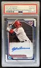 2024 Bowman Dylan Crews Chrome Auto 1st Prospect #CPA-DC Nationals PSA 10