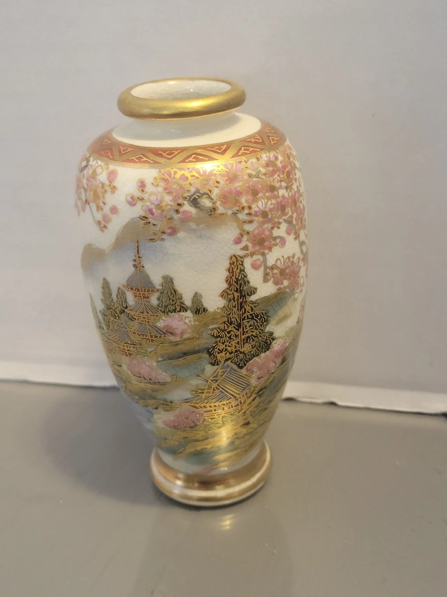 陶瓷古董原始1850-1899 年日本花瓶| eBay