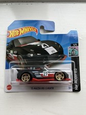 Hot Wheels 15 Mazda MX-5 Miata Black 114/250 HW Modified 5/5 Sealed 2023 New