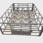 Vintage 1950s Coca Cola Metal Wire Crate Rack Holds 24 Bottles Coke 16”L X 10.75