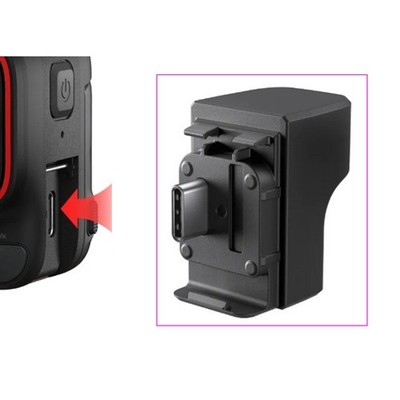 Micphon Mic Adapter extern für Insta360 Ace Pro Kamera Audio Zubehör