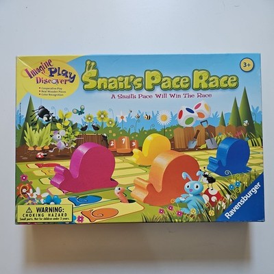 Snail's Pace Race Board Game COMPLETE Ravensburger 2011 Children's Kids