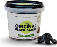 The Original Black Garlic Peeled Cloves ? Sweet & Savoury Gourmet Black Garli...