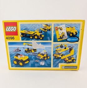LEGO 4096 Designer Set Micro Wheels NEW Sealed Vintage 2003 Creator 207pcs NISB
