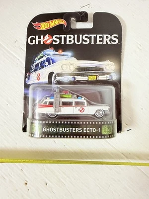 Hot Wheels Ghostbusters Ecto 1 Action Figure Raymond Neuf - Photo 1/4