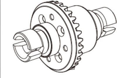 DEERC H16E Metallzahnrad