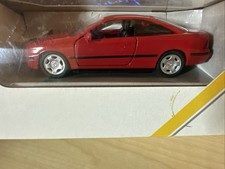 Modell Auto Opel Calibra Rot original Opel sehr guter Zustand neuwertig 10cm