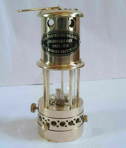 Nautical Brass Heavy Lamp Lantern Maritime Ship Boat Oil Lantern